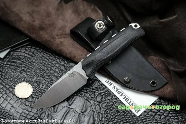Фото Нож с фиксированным клинком BENCHMADE 15008-BLK STEEP COUNTRY