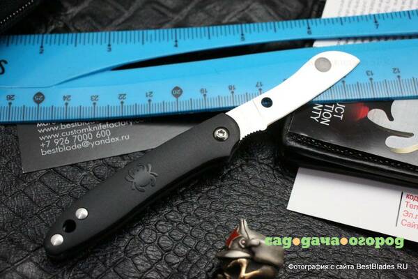 Фото Нож Spyderco Roadie Black FRN 189PBK