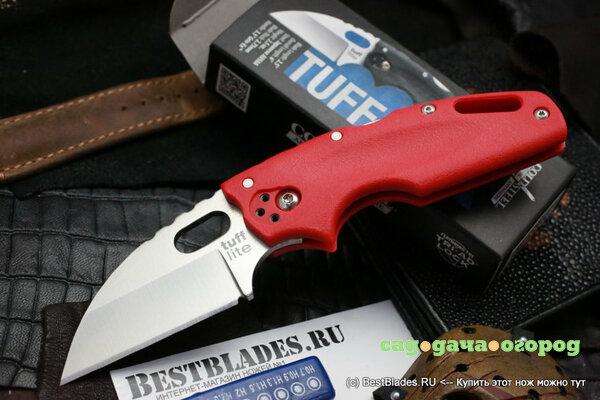 Фото Нож Cold Steel 20LTR Tuff Lite Plain Edge Red