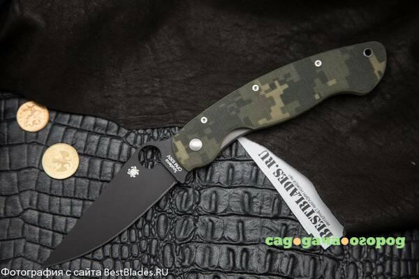 Фото Нож Spyderco 36GPCMOBK Military Camo