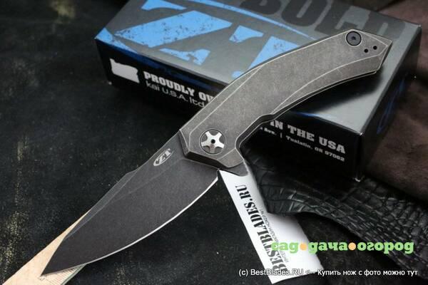 Фото Нож Zero Tolerance 0095BW DLC BlackWash S35VN