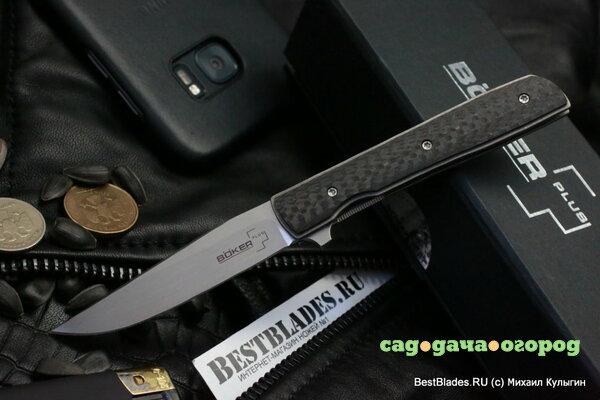 Фото Нож Boker  01bo783 Urban Trapper Petite Carbon