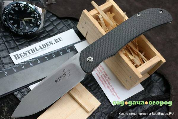 Фото Нож Boker 01bo135 Exskelibur I Carbon