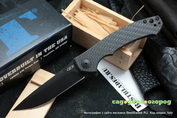 Фото Нож Zero Tolerance 0450CF Sinkevich