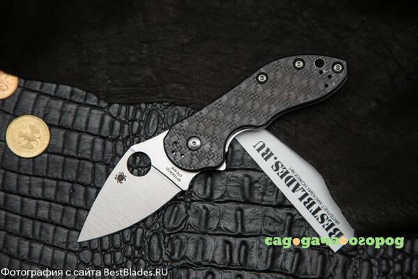 Фото Spyderco Dice флипер карбон 182CFTIP