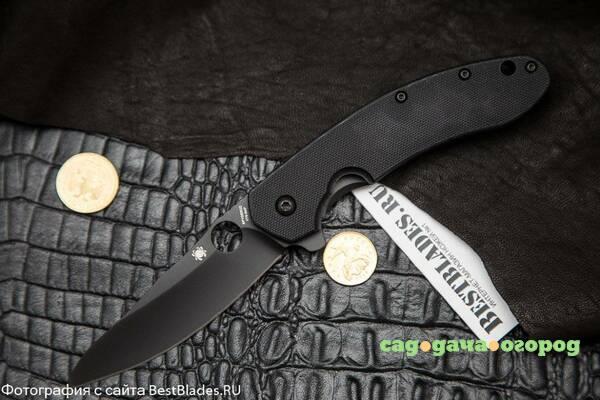 Фото Spyderco Southard Flipper Black 156GPBBK