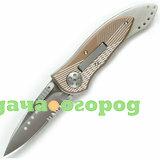 Фото Нож складной Elishewitz E-Lock Bronze Combo Edge 70 мм. CR-7333 (CRKT)