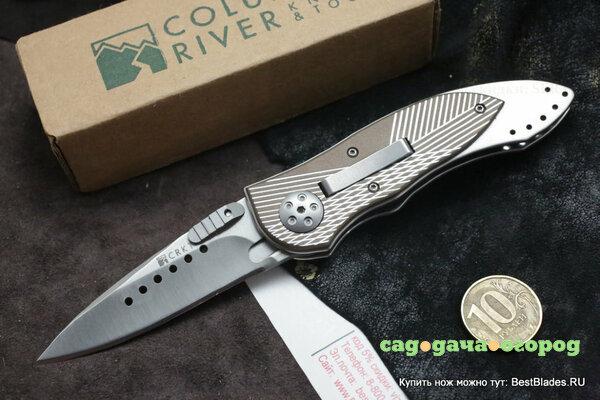 Фото Нож складной Elishewitz E-Lock Bronze 70 мм. CR-7323 (CRKT)