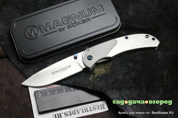 Фото Нож складной Boker Magnum Blue Dot 01RY863