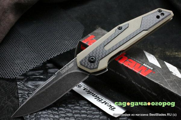 Фото Нож KERSHAW Fraxion модель 1160TANBW