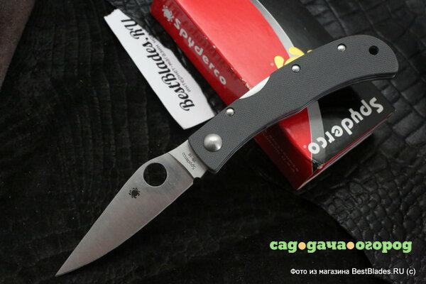 Фото Нож складной Spyderco Baby Jess Horn Sprint Run X08GGYP