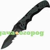 Фото Нож-полуавтомат Mini My Tighe, Black Combo Edge 70 мм. CR/1093K (CRKT)