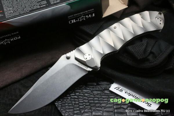 Фото Нож-сотрудничество Fox Knives и Olamic Tactical Bravado OLC-0112/2TI