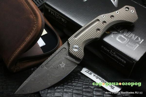 Фото Нож FOX knives артикул 521DRB DESERT FOX