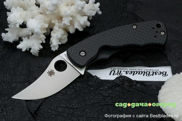 Фото Нож складной Spyderco Reinhold Rhino Carbon Fiber C210CFP