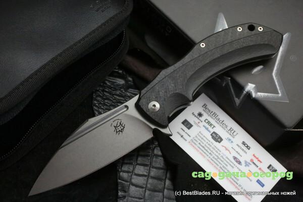 Фото Нож FOX knives модель FX-533 CF Shadow Titanium