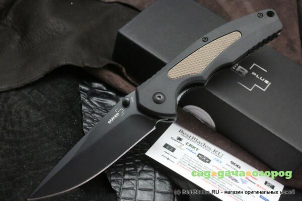 Фото Полуавтоматический нож Boker 01bo502 Gemini NGA BK Coyote