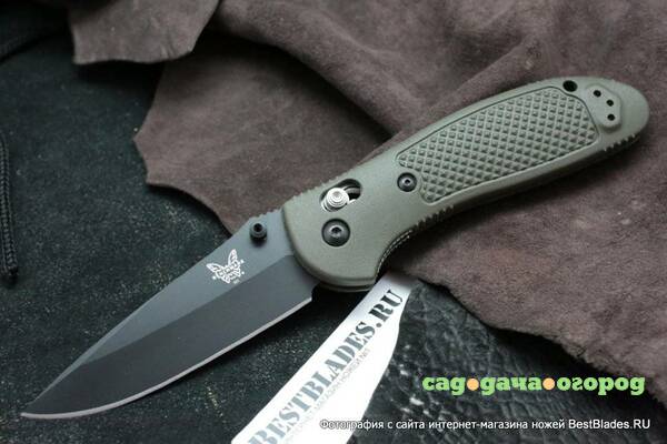 Фото Нож Benchmade 551BKOD Pardue Drop PT mini-Griptilian