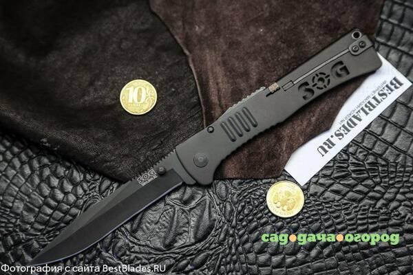 Фото Нож SOG, SJ-52 XL Black SlimJim