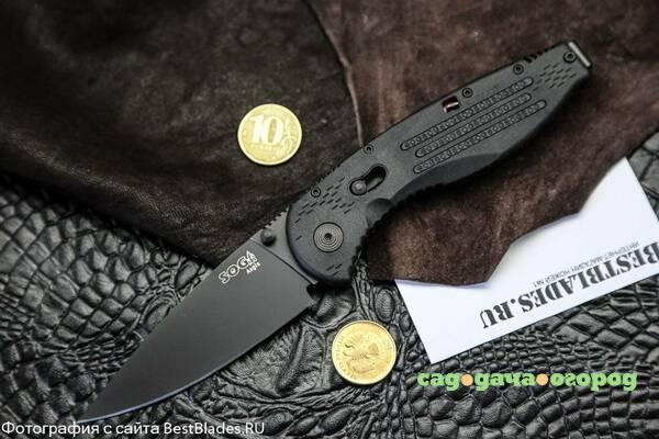 Фото Нож SOG, AE-02 Aegis Black Tini