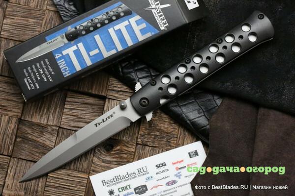 Фото Нож Cold Steel 26B4 Ti-Lite 4 Zy-Ex Handle