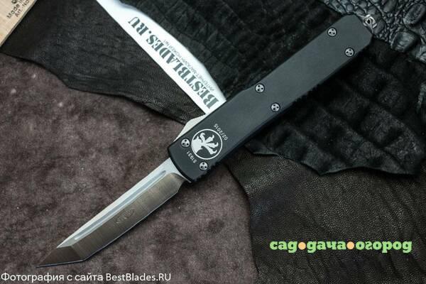 Фото Microtech Ultratech Standard Tanto Satin Plain 123-4