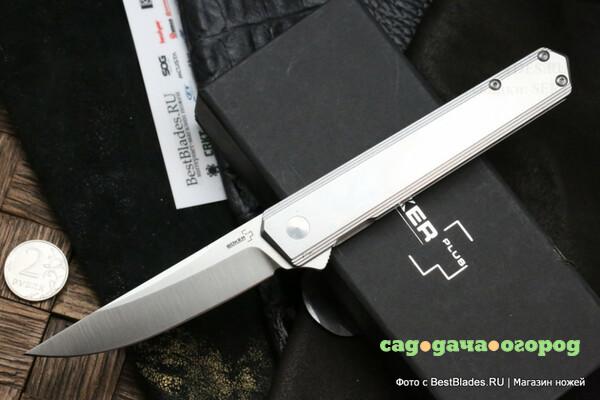 Фото Нож Бёкер 01BO269 Kwaiken Flipper Framelock рукоять G10, сталь D2