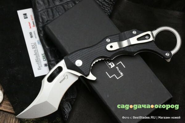 Фото Нож Boker складной 01BO755 Wildcat XL -  рукоять G10, клинок D2