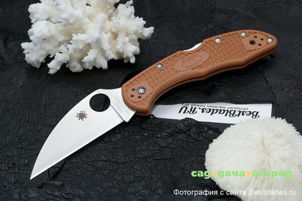 Фото Нож складной Spyderco Delica 4 Lightweight C11FPWCBORE