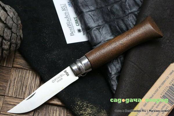 Фото Нож складной Opinel 6 рукоять орех (коробка)