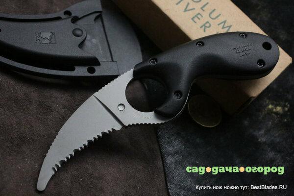 Фото Нож парашютиста Bear Claw Serrated Edge 50 мм. CR-2510 (CRKT)