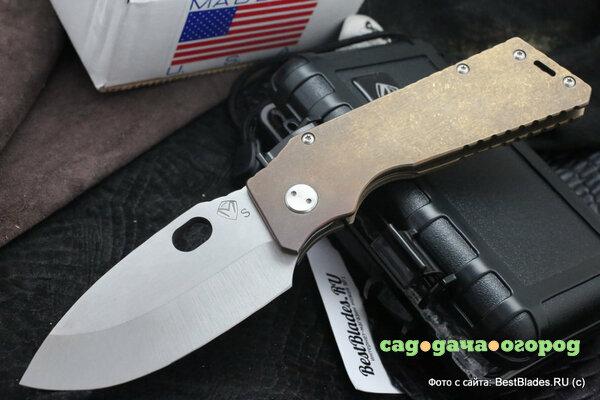 Фото Нож складной Medford TFF-1 (Tactical Fighting Folder) TFF-1 Tb-Bronze S35VN