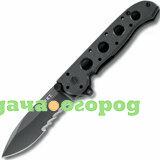 Фото Нож складной Kit Carson M21 Spear Point Combo, G-10 Handle 70 мм. CR/M21-12G (CRKT)