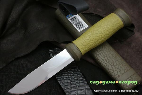 Фото Нож Morakniv Outdoor 2000 Green, нержавеющая сталь