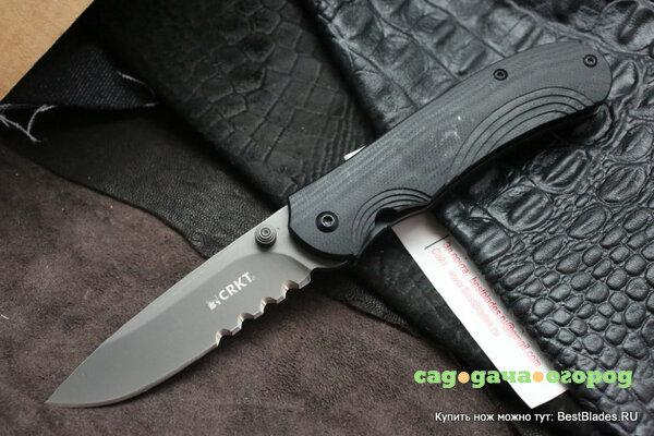 Фото Нож-полуавтомат Incendor Combo Edge 70 мм. CR/6875 (CRKT)