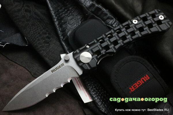 Фото Складной нож Ruger Knives Go-N-Heavy Tactical Folder, Bill Harsey Design R1802