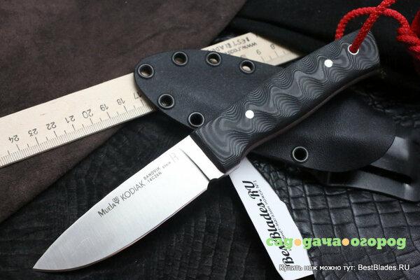 Фото Нож с фиксированным клинком Muela Kodiak Micarta KODIAK-SV.M/KR