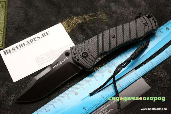 Фото Складной нож Joe Pardue Utilitac Tactical Black ONT/8906