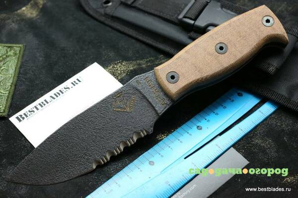 Фото Нож Ontario Afhgan Tan Micarta ONT/9419TMSR