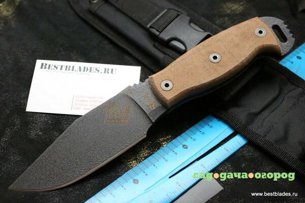 Фото Нож Ontario RD-4 Tan Micarta ONT/9415TMR