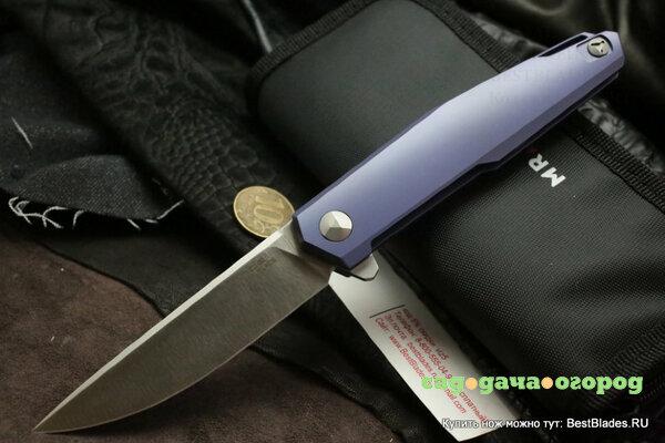 Фото Нож складной Mr. Blade Lance Ti Purple M390