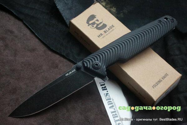 Фото Нож складной Mr.Blade Rift Black G10