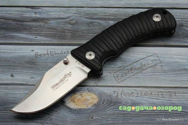 Фото Складной нож Blackfox Clip Point Folder Black FX/BF-131 B