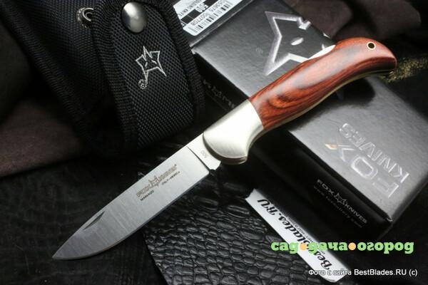 Фото Складной нож FOX Knives Forest Pakkawood FX-500
