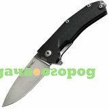 Фото Складной нож KUR Black G-10 (IKBS® Flipper) 80 мм. L/KUR BK (Lion Steel)