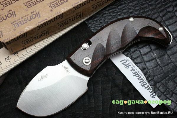 Фото Складной нож Skinner Folding Knife w/ Cocobolo Handle 70 мм. L/8901 CB (Lion Steel)