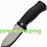 Фото Складной нож SR-1 Aluminium Black 90 мм. L/SR1A BS (Lion Steel)