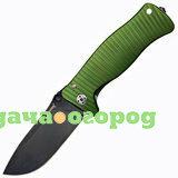 Фото Складной нож SR-1 Aluminium Green Frame / Black Coated Blade 90 мм. L/SR1A GB (Lion Steel)