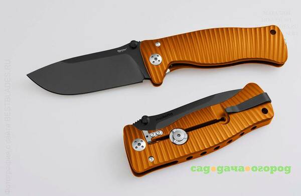 Фото Нож Lion Steel SR-1 Aluminium Orange L/SR1A OB