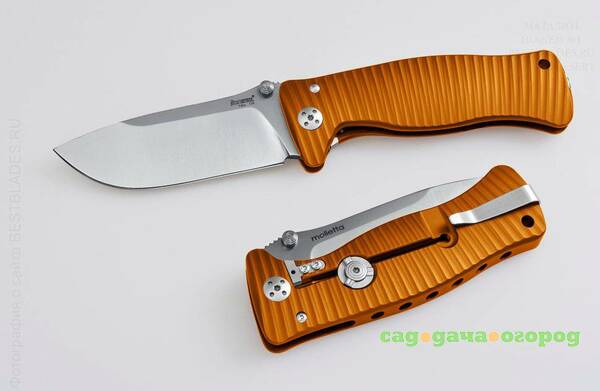 Фото Нож Lion Steel SR-1 Aluminium Orange L/SR1A OS